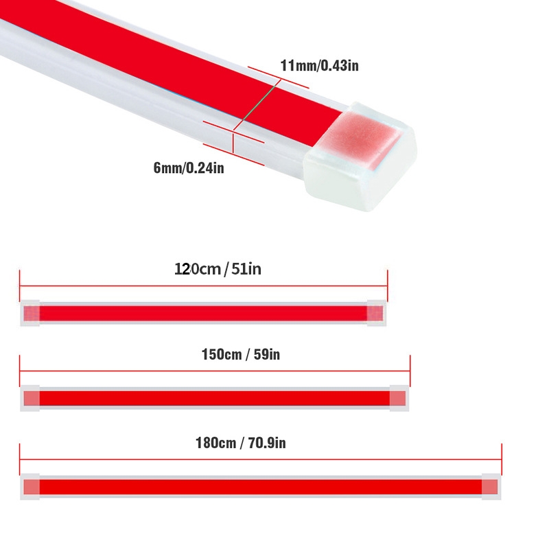Suministro especial transfronterizo después de 100 millones de luces de cubierta de coche comienzan a escanear a través de la luz de marcha diurna Luces decorativas Hood en la red