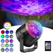 15色水纹灯火焰海洋星空投影灯KTV灯LED舞台灯迪斯科DJ