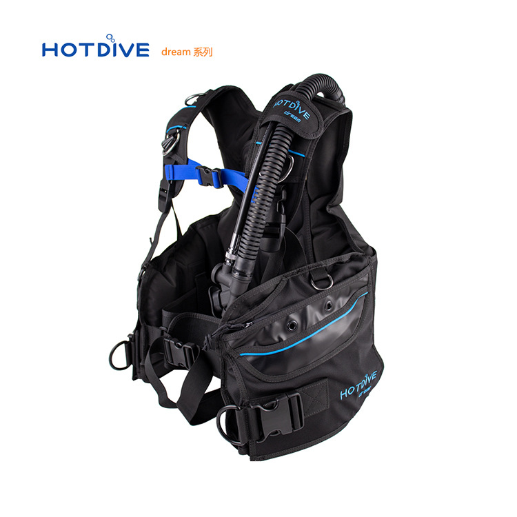 HOTDIVE buceo flotabilidad regulador BCD de flotabilidad de buceo controlador hombres y mujeres de tipo Chaleco de liberación rápida bolsa de contrapeso