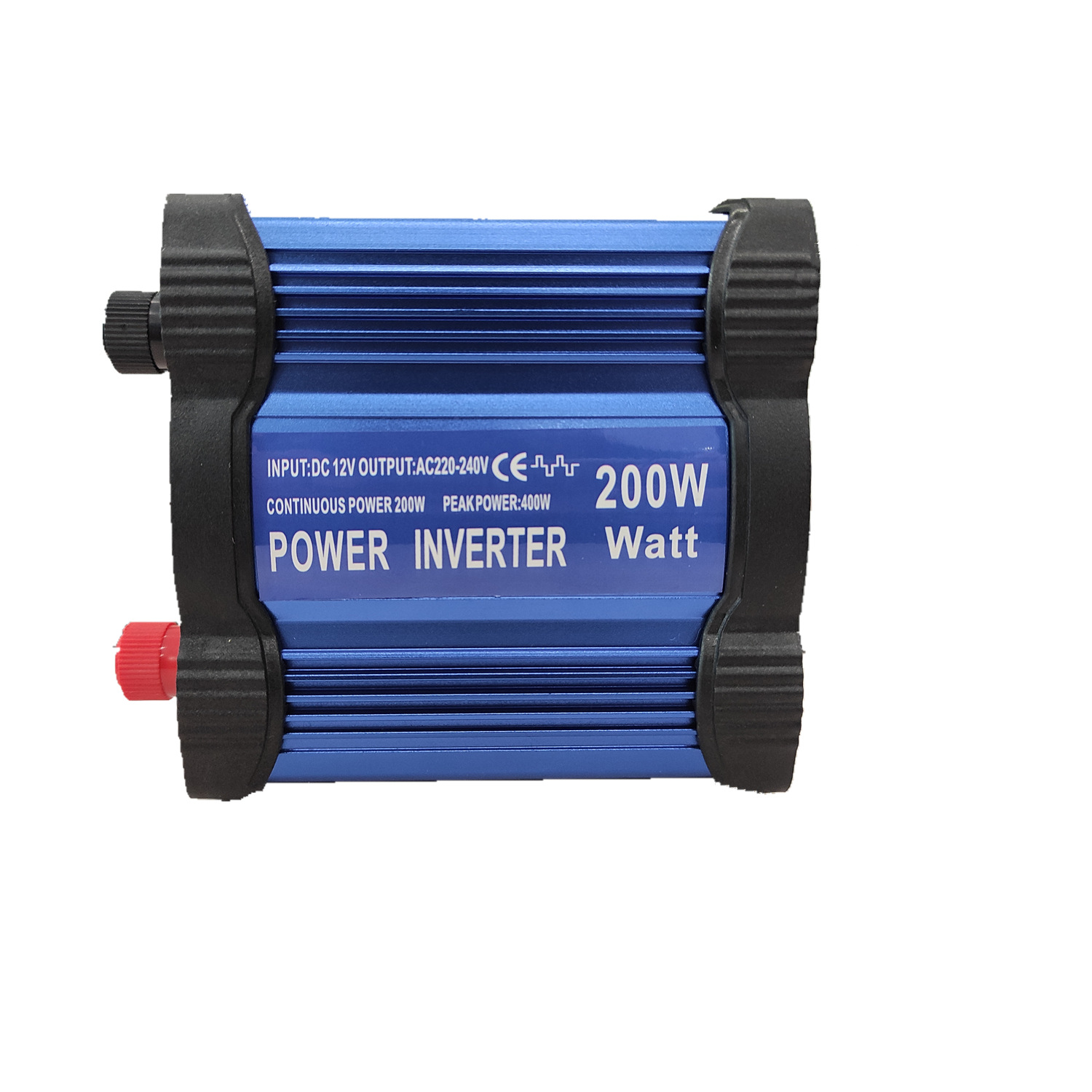 新款热卖 12v转220v200w便携车载逆变器 带LED数显 USB充电插口