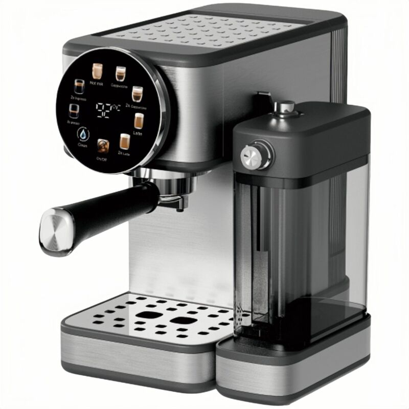 Cross-Border Supply of New Italian-Style Coffee Machines with High-Pressure Extraction, Milk Frothing, Intelligent Multi-Function Capsule Coffee Machine with Milk Tank Factory