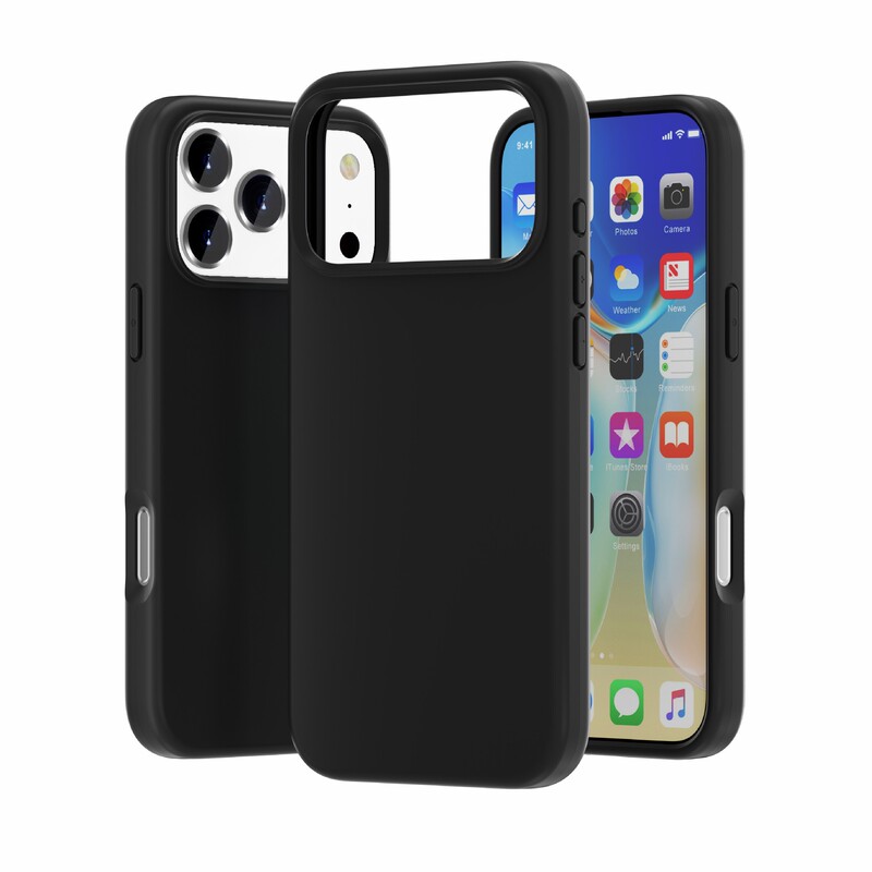 Anti-drop phone case with buttons, new model for iPhone 18 Pro Max, rubber protective cover with magnetic stand, direct from the factory Anti-drop phone case with buttons, new model for iPhone 18 Pro Max, rubber protective cover with magnetic stand, direct from the factory