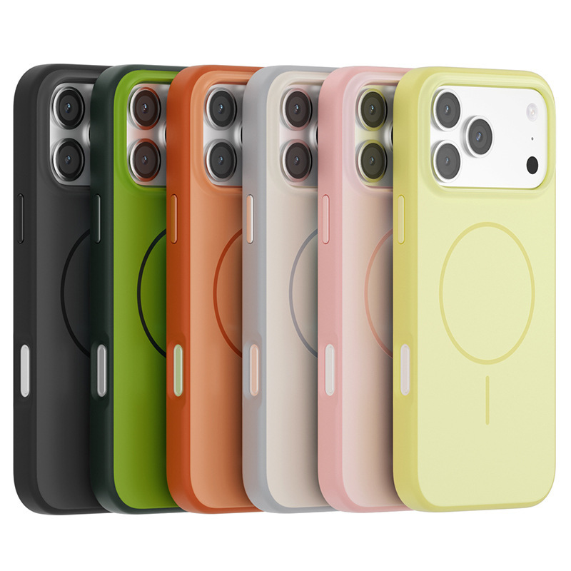 适用新款跨境炫雅苹果17磁吸防摔防滑iPhone 17Pro苹果专用保护壳|undefined