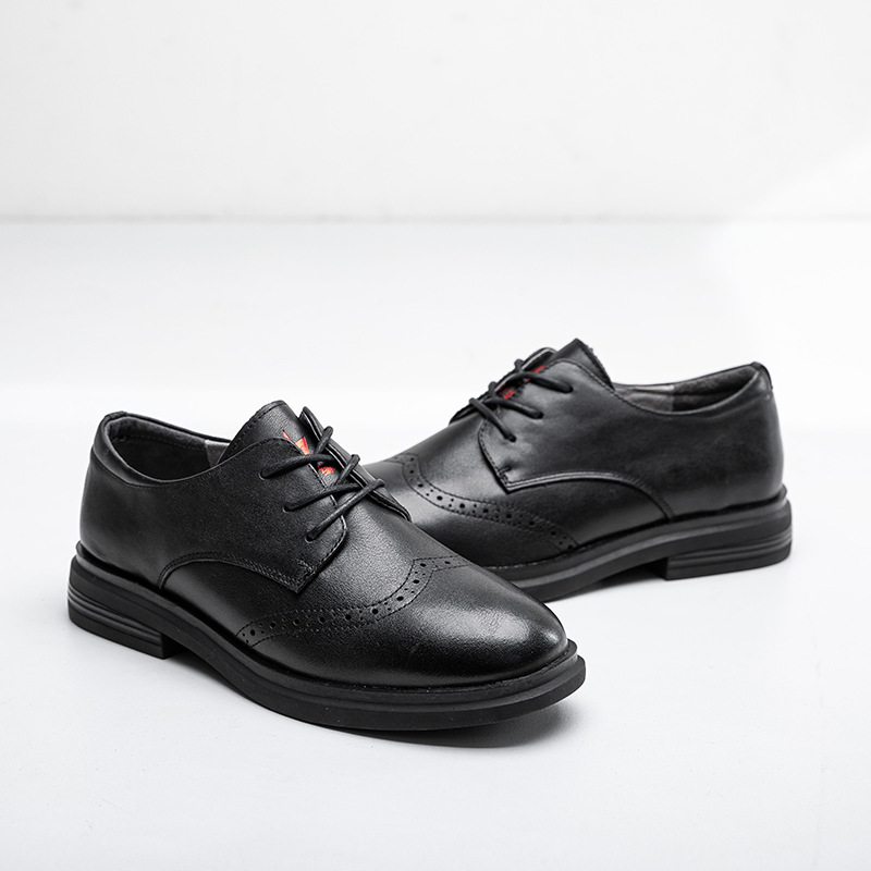 Spring new women's work shoes extra large size extra small size women's shoes electrical insulation shoes 6KV first layer cowhide women's shoes