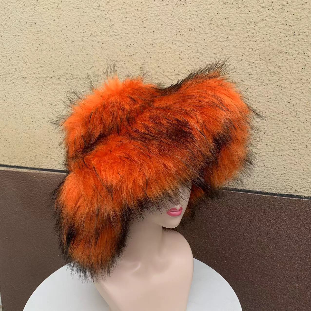 Faux Fur Bucket Hat With Wide Brim - Winter Warm Fashion Hat For Women, Soft & Cozy, Stylish & Trendy (Multiple Colors)_voghion.com