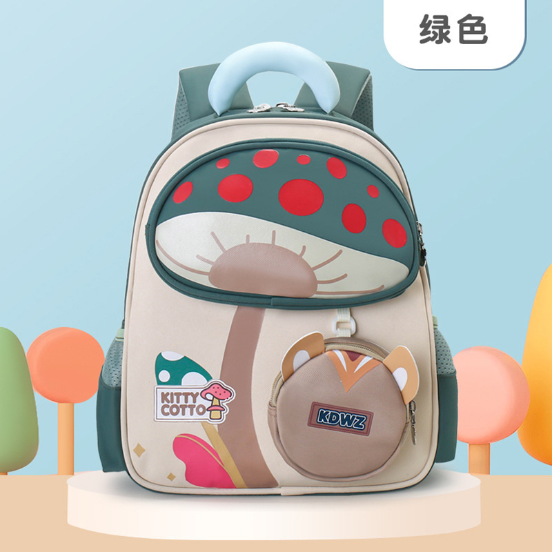 Mochila de jardín de infantes Mochila de dibujos animados Mochila de niños