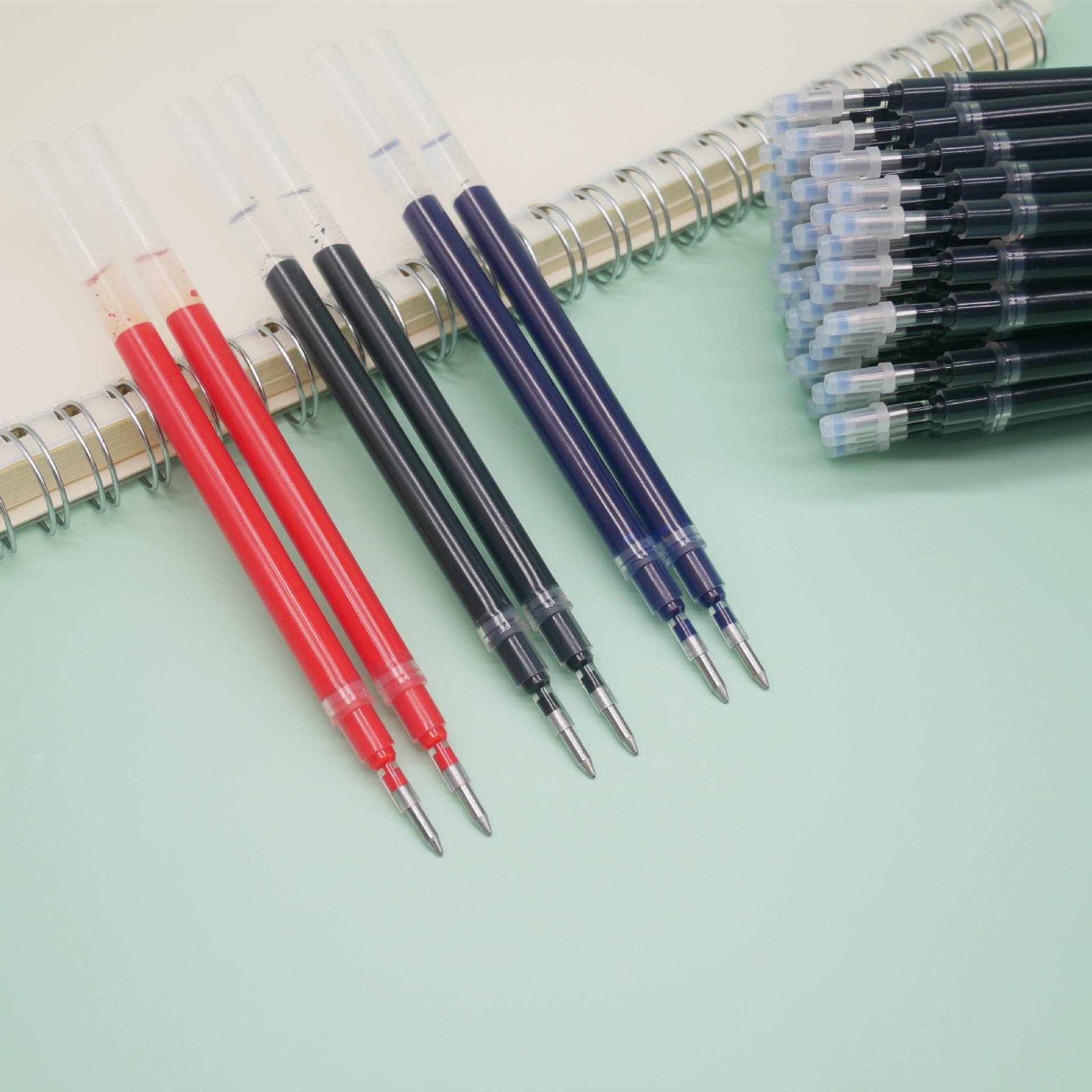 Large capacity large painting sign pen hard refill stainless steel pen head practice giant core 0.5/0.7/1.0 Red Blue Black