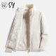 Camel LNCAMEL Outdoor Cardigan Fleece Clothes Women's Charge Clothes Inner Coral Fleece Thickened Fleece Coat Men