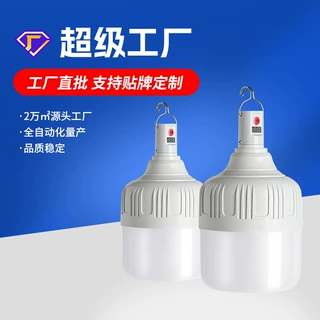 led应急灯泡led地摊夜市摆摊灯户外露营充电无线照明USB节能灯
