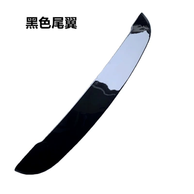 Suitable for 2016-2022 Volkswagen Kaveli T6 Modified Special No-Drill Paint-Coated Rear Spoiler (Fixed wind wing) - black-t6