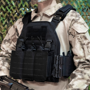 Cross-border Amazon Wild Bee Quick Release Vest Outdoor molle Multifunctional Tactical Vest Lightweight Protective Vest
