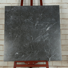 LOFT工业风火锅店地砖800x800哑光灰色大理石纹仿古砖餐厅厨房砖