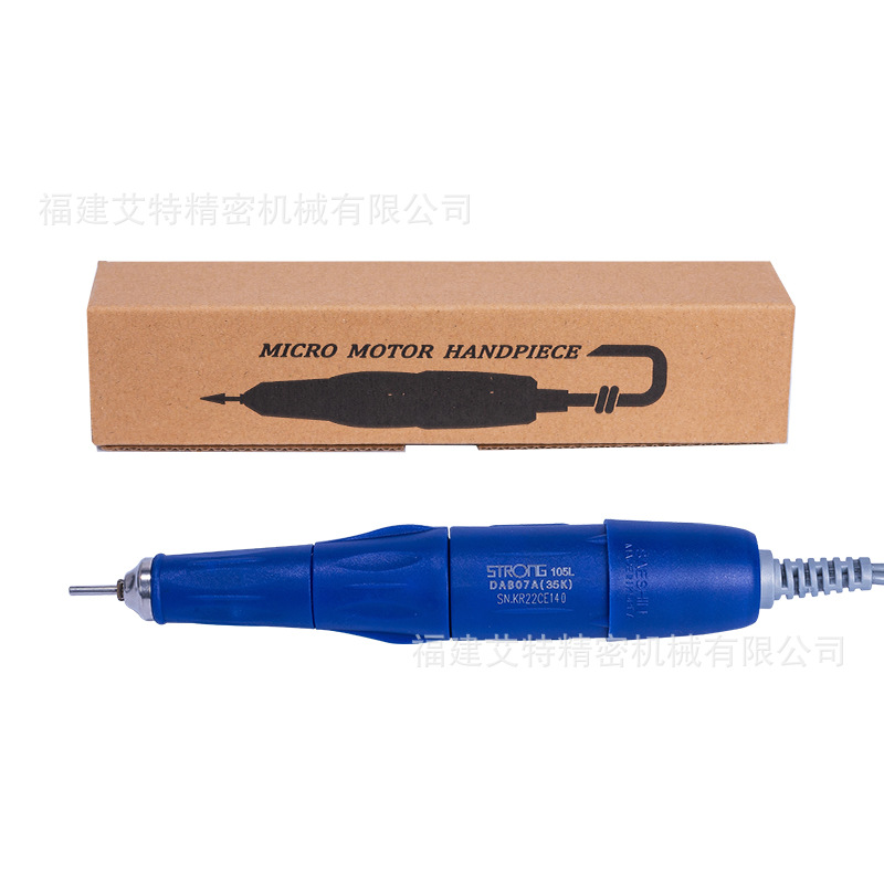 Pincel para decoración de uñas 102L con mango para amoladora eléctrica pequeña, herramienta de grabado para tallar madera y joyería de jade con mini.