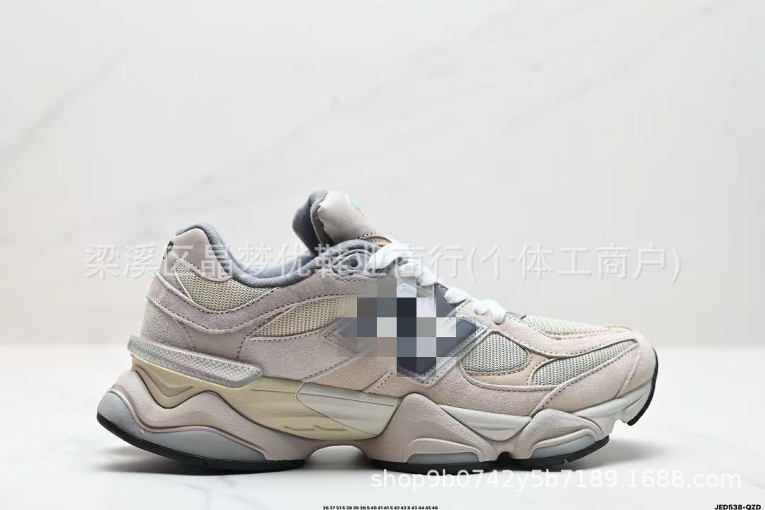 Zapatos Putian transfronterizos nb9060 amortiguador universal zapatos de papá aumentaron la altura transpirable de suela gruesa pareja zapatos deportivos casuales