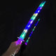 Luminous Samurai Sword Large 67cm Luminous Samurai Sword with Sword Sheath Children's Educational Sword Toys Wholesale