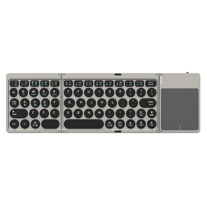 ポータブル 70% off スタック Bluetooth 小型キーボード タブレット ラップトップ外部スマート タッチ キーボード レザー ケース ツーインワン|undefined
