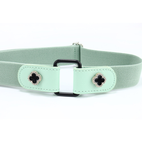 Internet celebrity lazy belt women's decorative all-match jeans belt invisible seamless student elastic elastic belt women's belt