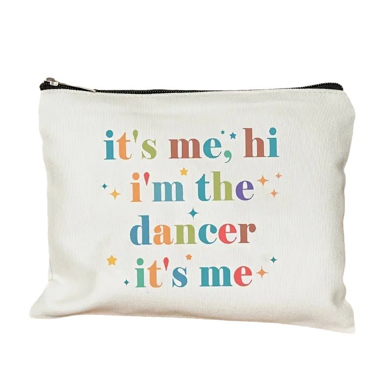 Bolsa de cosméticos simple europea y americana impermeable de algodón y lino bolsa de cremallera bolsa de almacenamiento de joyas cosméticas bolsa de almacenamiento de artículos de tocador bolsa