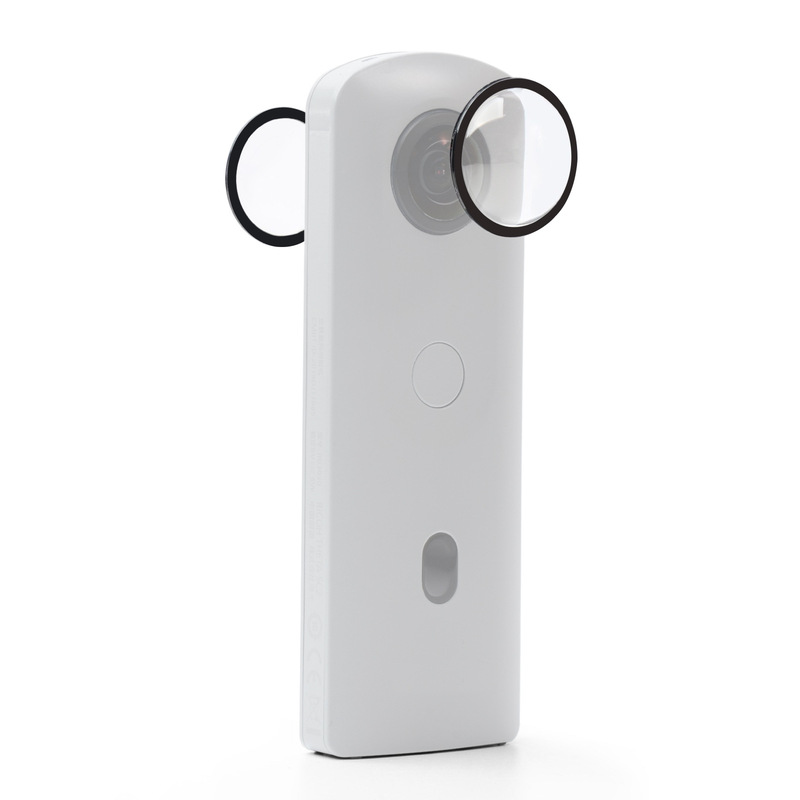 PULUZ ファットカウは、Ricoh Theta SC2/S/V アクションカメラ粘着レンズ保護ミラーに適しています。|undefined