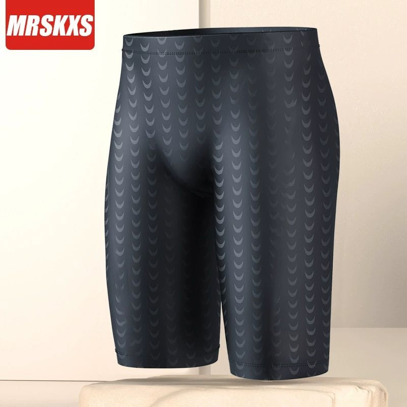 European and American Hot-Selling Men's Swim Trunks, Anti-Embarrassment Boxer Briefs, Adult Hot Spring Swimwear Equipment, Quick-Drying Swimming Trunks