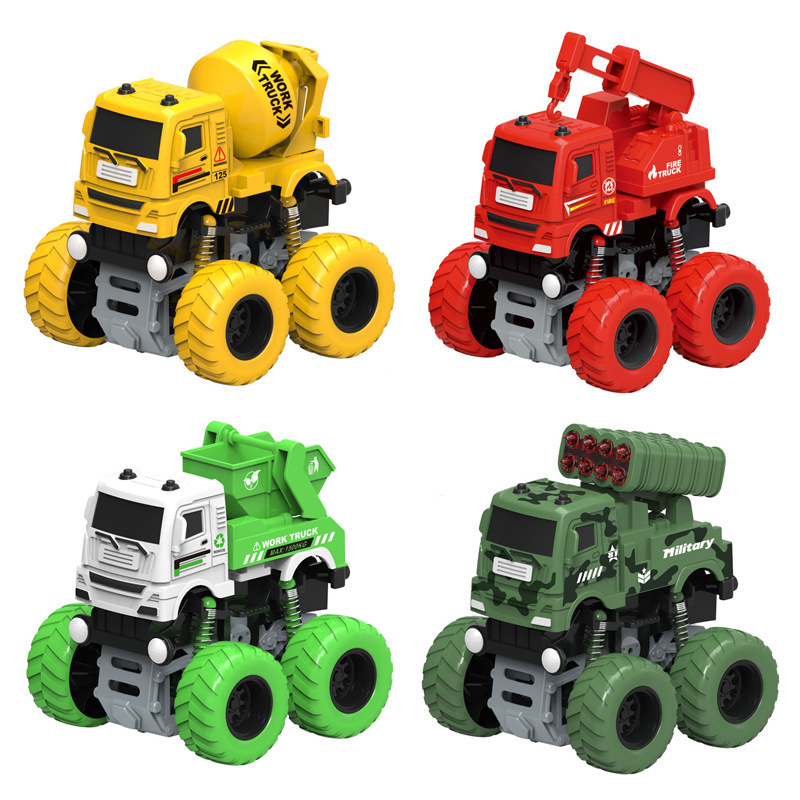 子供のおもちゃの卸売りの男の子のおもちゃの車の箱のインタラクティブな慣性のオフロードの小さい車の露店の安い小さいおもちゃ|undefined