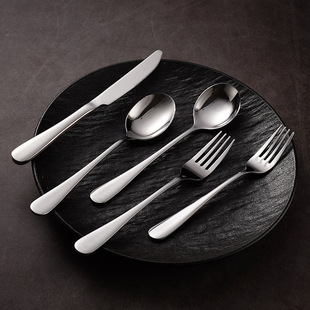 High Quality Discount Stainless Steel Tableware 4cm 081 Series Stainless Steel Spoons and Forks