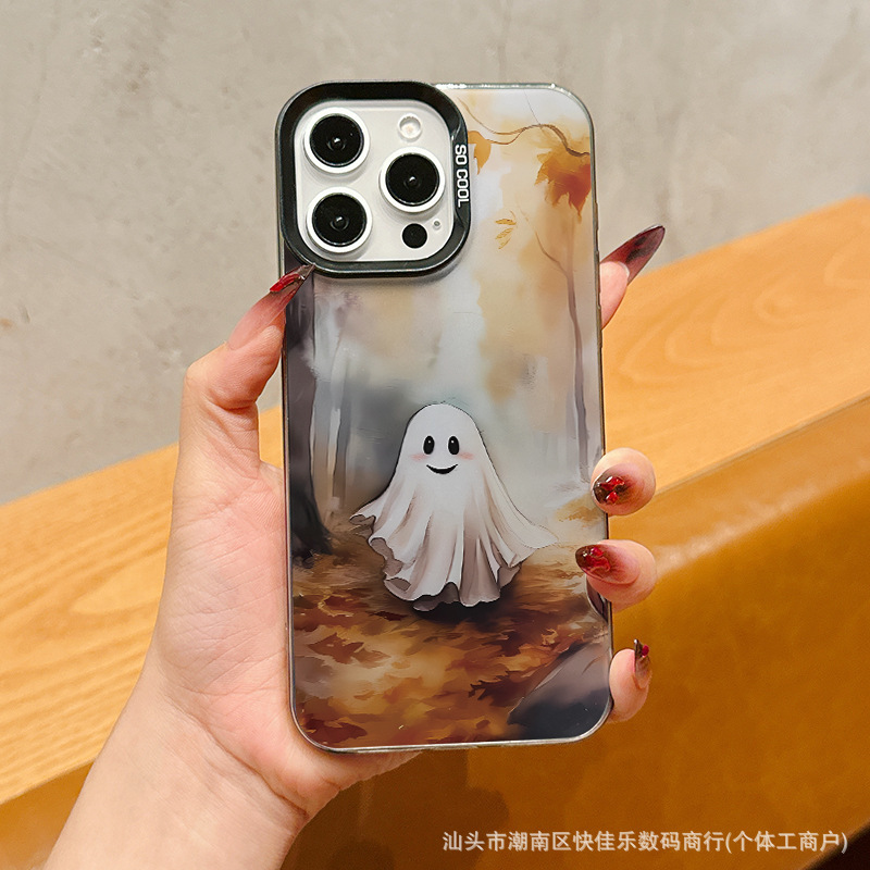 创意苹果16PROMAX卡通iPhone14PLUS简约13PRO防摔11/12手机壳X/XS|undefined