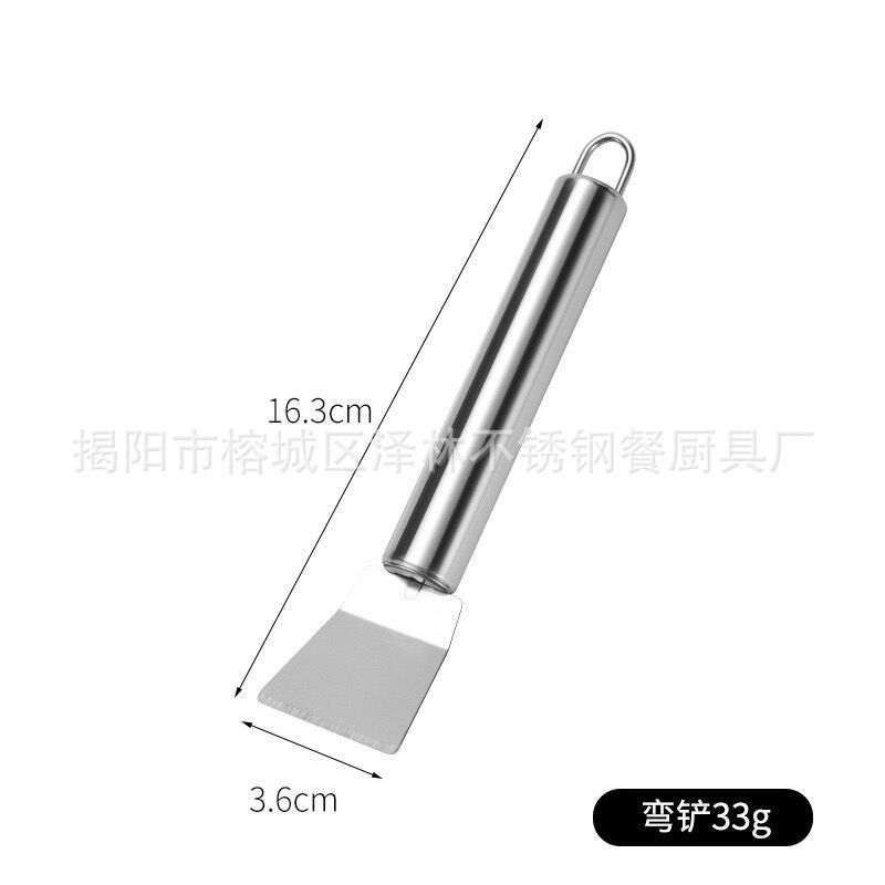 Comercio exterior de acero inoxidable herramientas de cocina cuchillo de pizza raspador de alambre prensador de ajo cortador de patatas cuchillo de piel herramientas de horneado