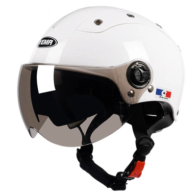 Motosiklet kaskı (dəbilqə): Sun Protection Uv Half Helmet