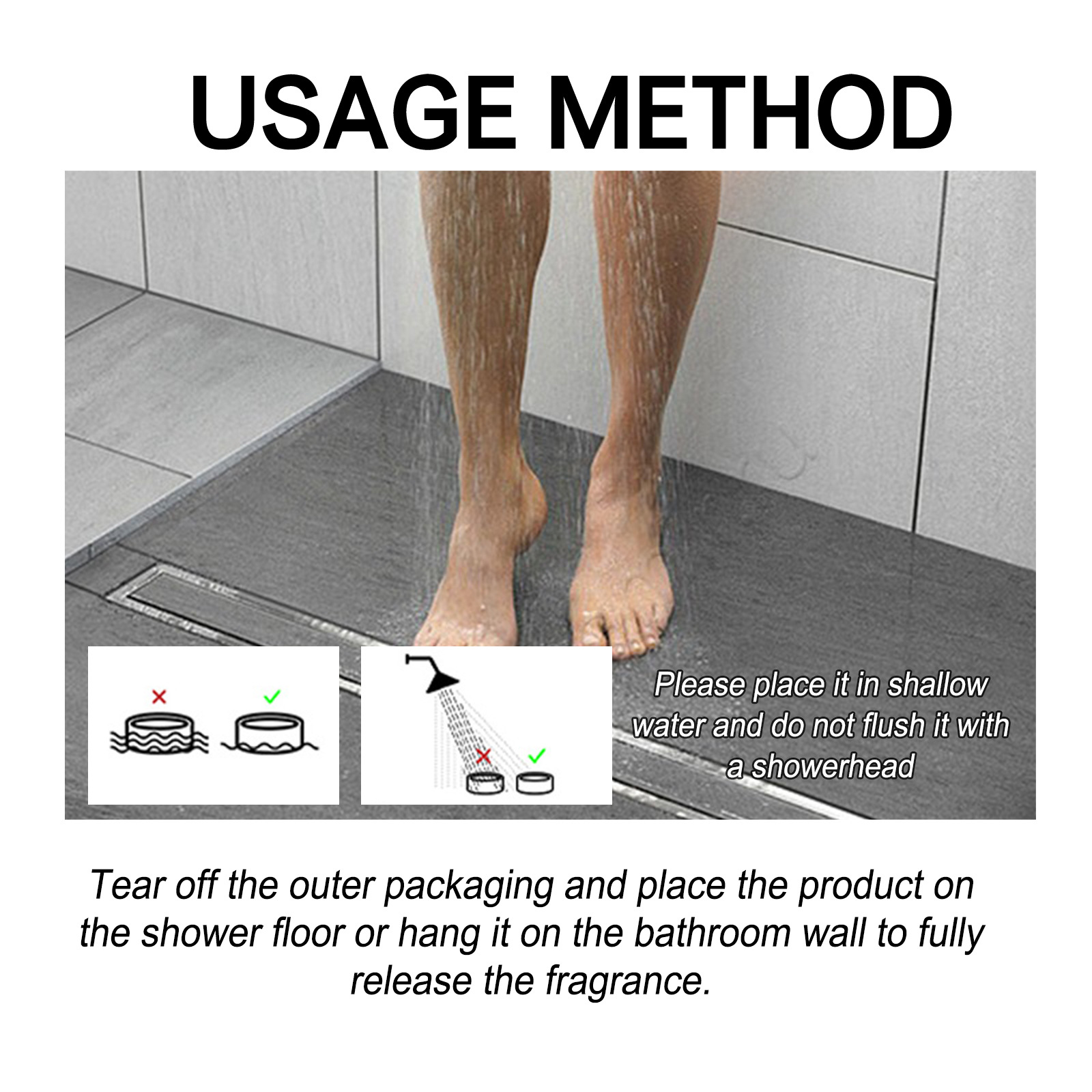 Aromatherapy Shower Tablets, Home Refreshing Shower Body Cleansing Aromatherapy Tablets_voghion.com