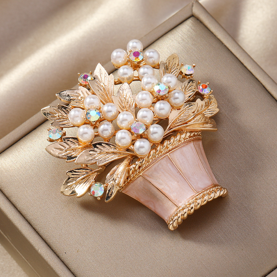 Grous Emaille Blumeband Fir Dammen Statement Bijouen Boho_voghion.com
