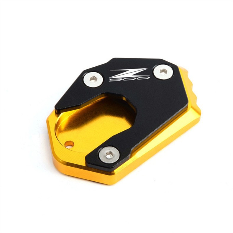 Kawasaki Z900/Z900Se 17-23 Modified Aluminum Alloy Kickstand Side Support Enlarged Base and Widened Pad Accessories