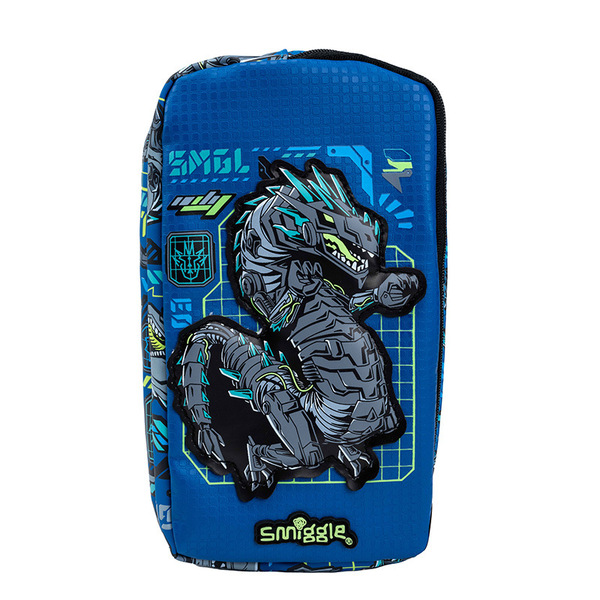 Double-layer capacious cartoon pencil case for students