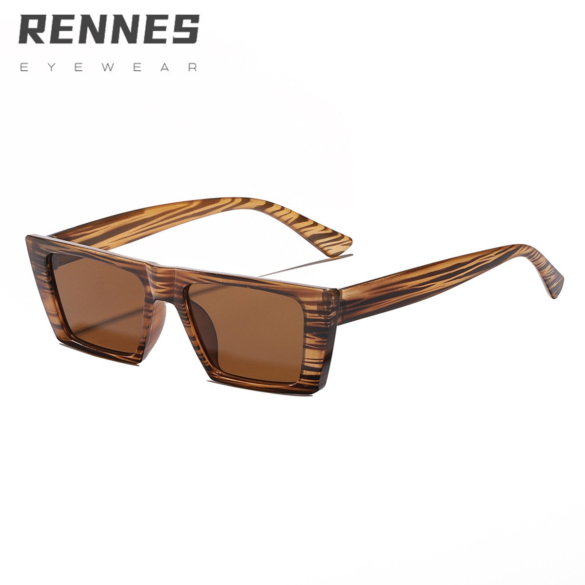 2022 nuevo transfronterizo europeo y americano cuadrado gran marco moda gafas de sol Street shot gafas de sol hombres y mujeres 97117
