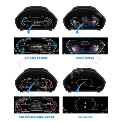LCD instrument cluster, car – automobile instrument