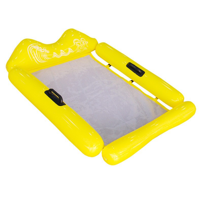 Water foldable inflatable swimming ring for men and women