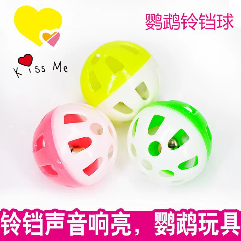 Кошачий колокольчик-шар попугай игрушечный шарик птичий шарик поставка кошка