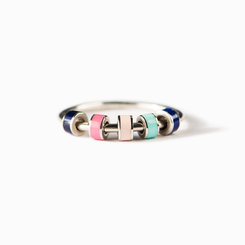 Daily Occasion Fashion Round Stainless Steel Rings 1 Piece
