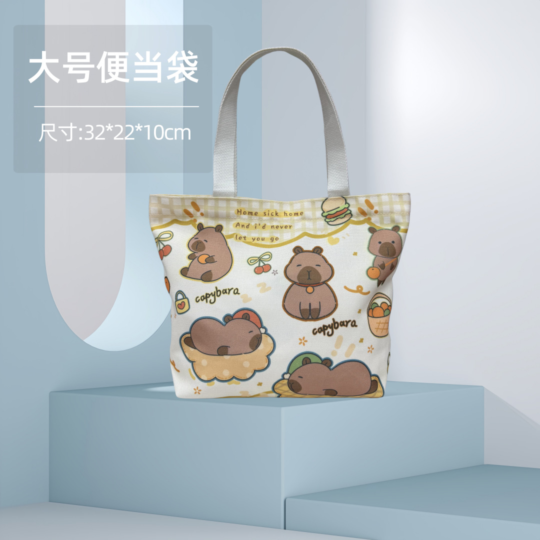 Bolsa Bento Sanrio lona almuerzo dibujos animados