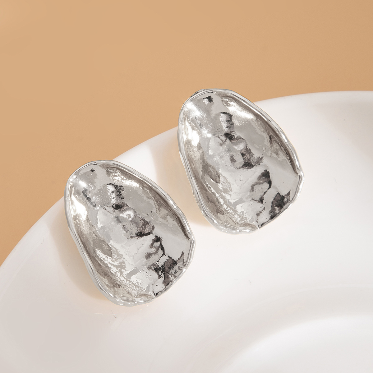 12g Weight Steel needle Ear Needle Material Drop Earrings, Ear Studs Classification 1 Pair Quantity Party, Street Occasion Alloy Material Geometric Pattern Women's Gender Polished Finish Plating Design Exaggerated, Punk Style 1 Pair Exaggerated Punk Geometric Plating Alloy Drop Earrings Ear Studs 65
