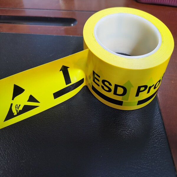 Anti-static protective hair band PVC