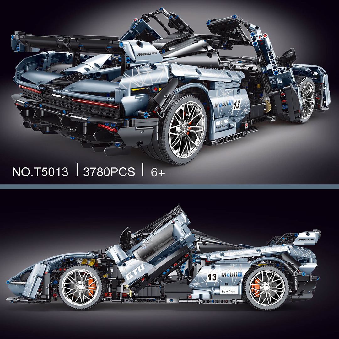 Taogole T5013 coche deportivo modelo 1:8 Mai Kailun Timina pequeñas partículas de Montaje de bloques de construcción modelo Juguetes Educativos
