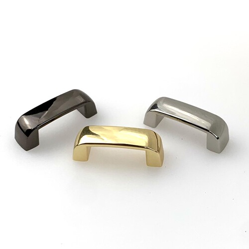 Gift box hardware small handle 5 points 16mm handle zinc alloy handle luggage with handle buckle notebook arch bridge