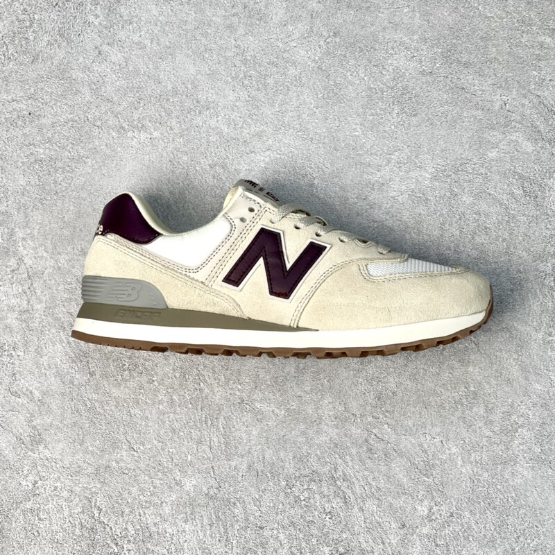 莆田純正ニューバランス NB574 男女兼用ランニングシューズ、カジュアルで多用途なジョギングシューズ、カップル用の白い靴、スポーツシューズ|undefined