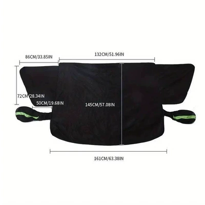 windproof, thickened and enlarged, for the | Car snow shield