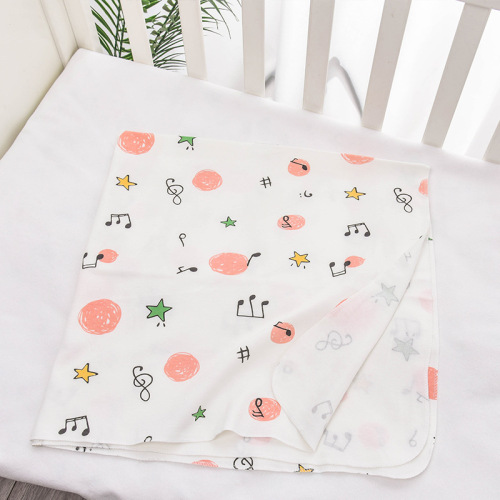 Single-layer baby swaddle blanket, thin-style single-layer cotton wrap, newborn essentials – single-layer wrap, swaddle cloth, and cozy blanket