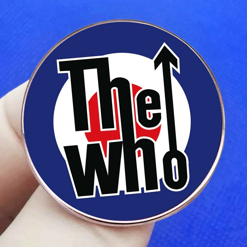 Британская рок-группа The Who брошь The Who музыкальная пуговица металл сплав значок аксессуары
