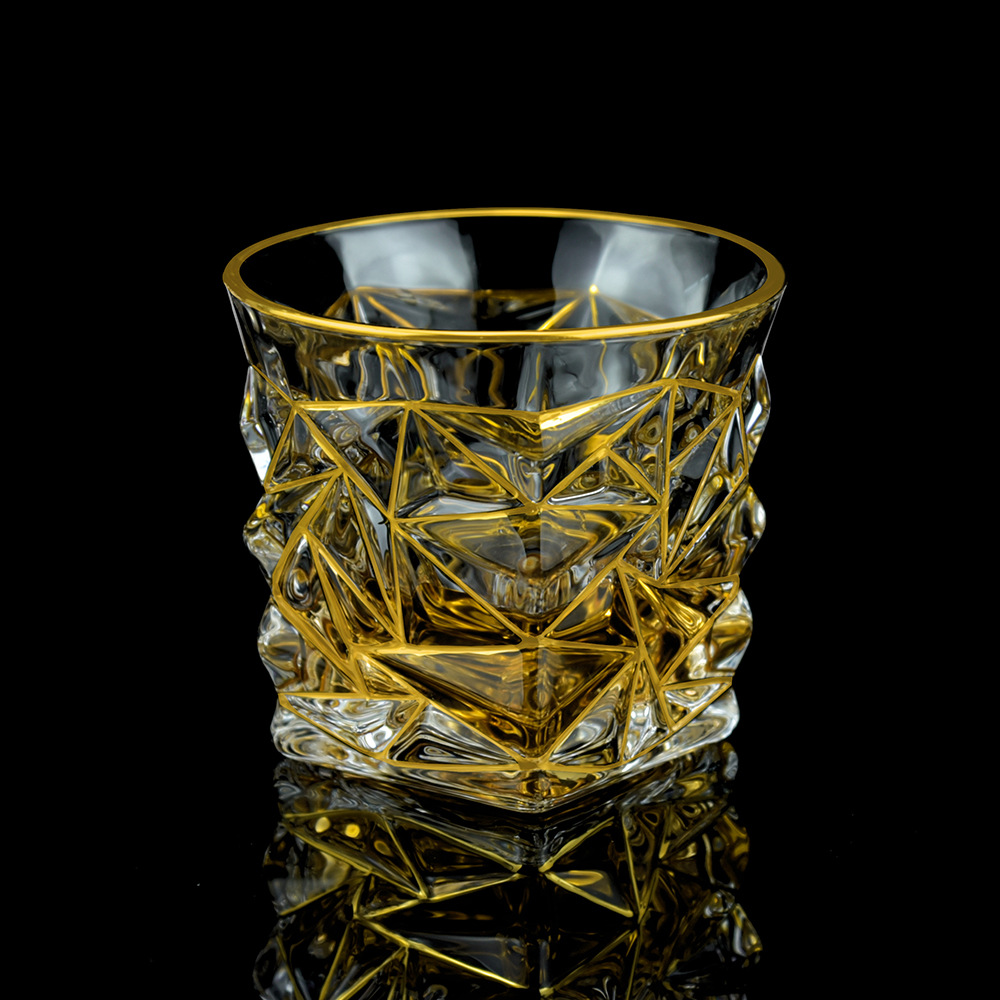 金像品牌 跨境专供新款威士忌酒具套装 850ml复古欧式酒具7件套