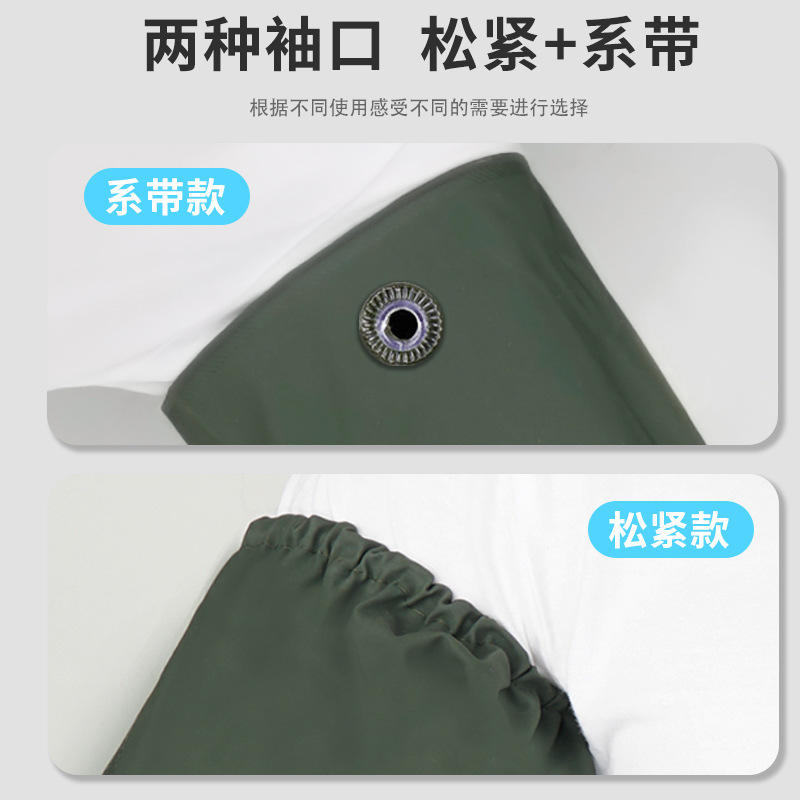 Guantes de protección contra el agua para limpieza doméstica de terciopelo caliente para lavar platos cocina de mujeres guantes de plástico de manga larga resistente al desgaste