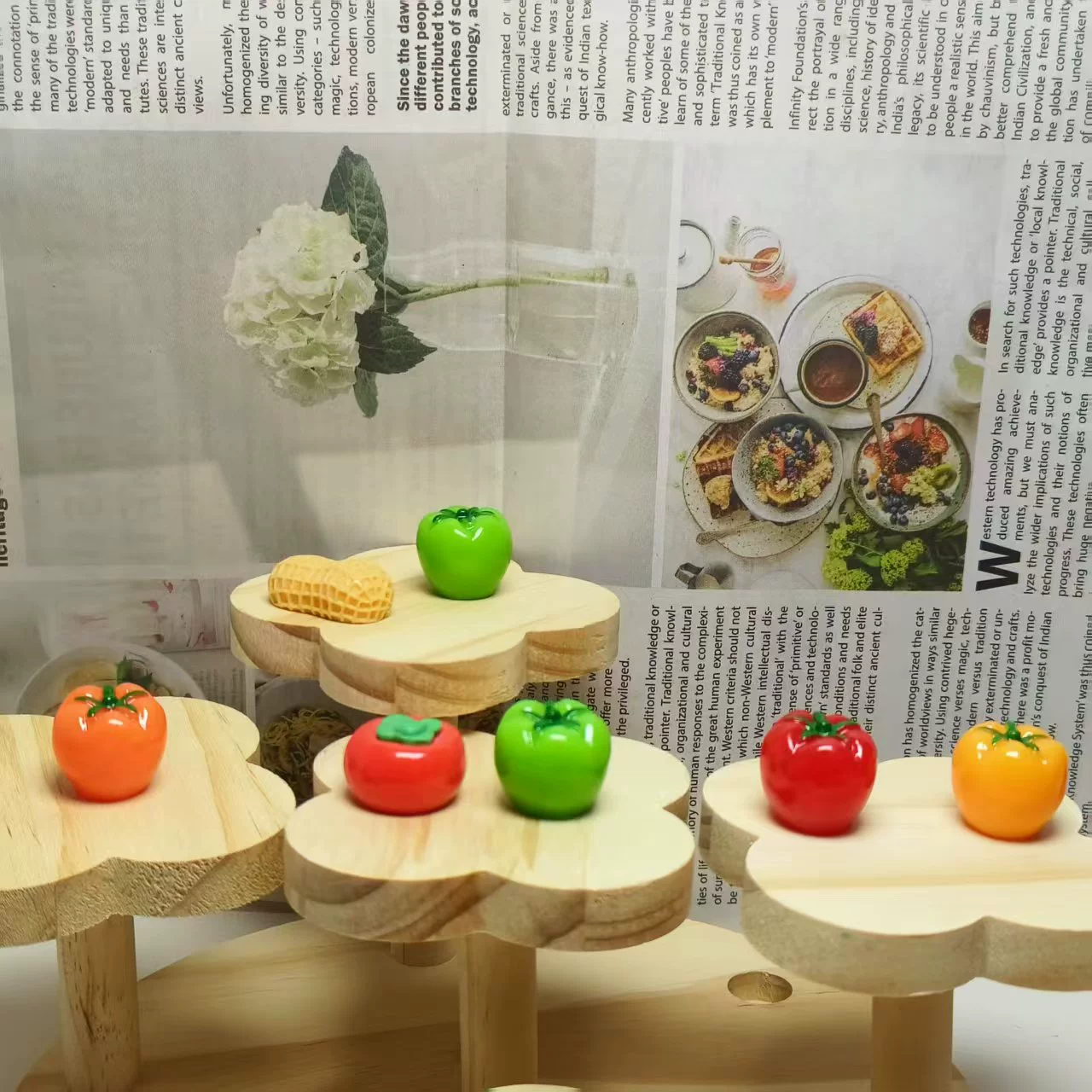 Трехмерное моделирование больших фруктов украшения ручной работы